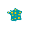 pictogramme de la carte de la France
